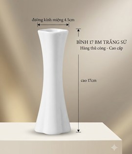 BÌNH 17 BM TRẮNG SỨ