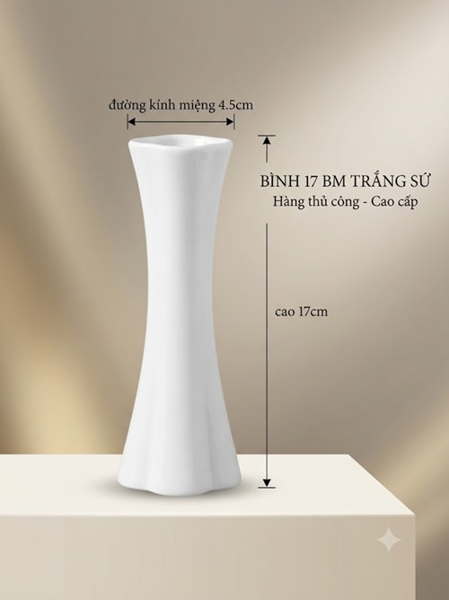 BÌNH 17 BM TRẮNG SỨ