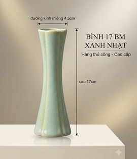 BÌNH 17 BM XANH BƠ