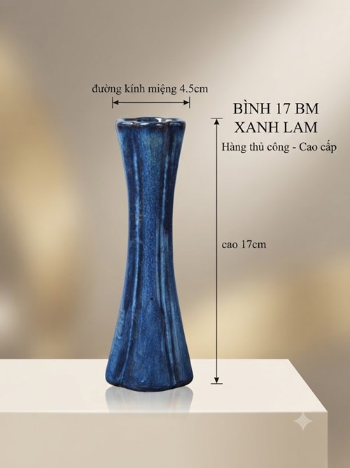 BÌNH 17 BM XANH LAM
