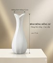 BÌNH BÔNG HỒNG SỨ
