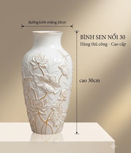 BÌNH BÔNG SEN NỔI 30 BCV