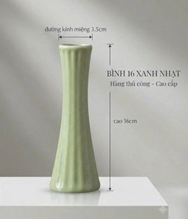 BÌNH BÔNG16 XANH BƠ