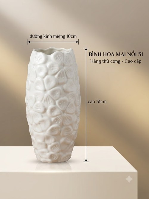 BÌNH HOA MAI NỔI 31