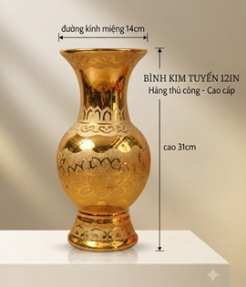Bình kim tuyến 12IN