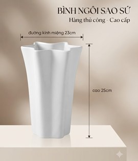 BÌNH NGÔI SAO SỨ