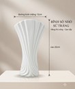 BÌNH SÒ NHỎ SỨ TRẮNG