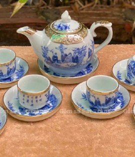Bộ bưởi xanh bọc đồng nhỏ