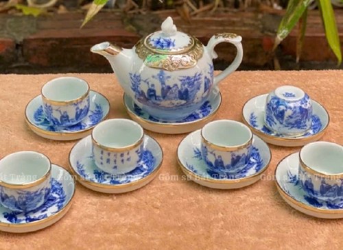 Bộ bưởi xanh bọc đồng nhỏ