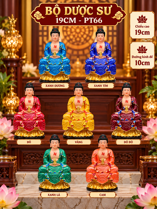 Bộ Dược Sư 19cm PT66
