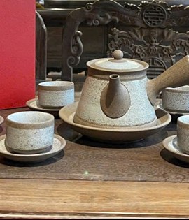 BỘ GẤM HỒNG SA QUAI CHUÔI