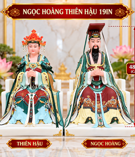 BỘ NGỌC HOÀNG THIÊN HẬU cao cấp 19in