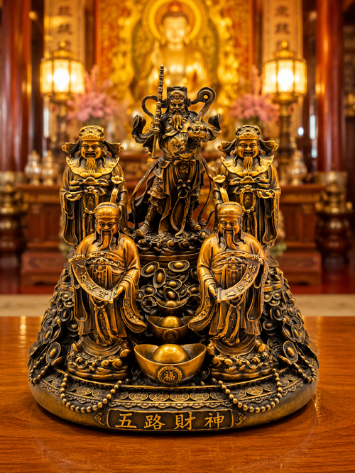 BỘ NGŨ LỘ THẦN TÀI ĐẾ LIỀN
