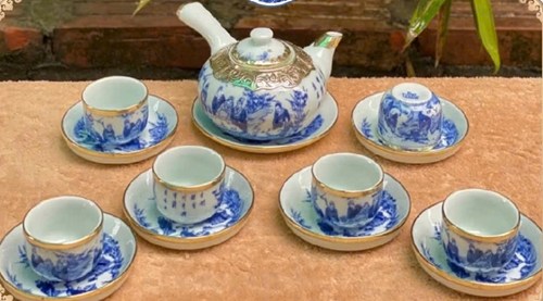 Bộ quai chuôi hàng xanh bọc đồng nhỏ
