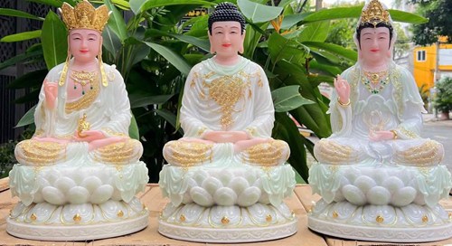 BỘ TAM THẾ PHẬT ĐÁ 16 TT