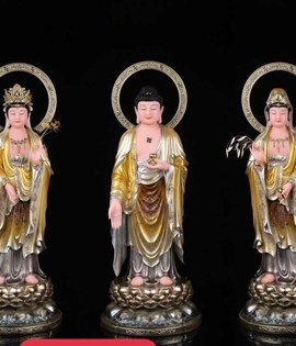 BỘ TAM THẾ PHẬT ĐỨNG SF014 30CTV
