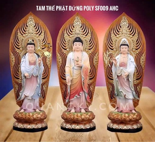 BỘ TAM THẾ PHẬT SF009 40 HC