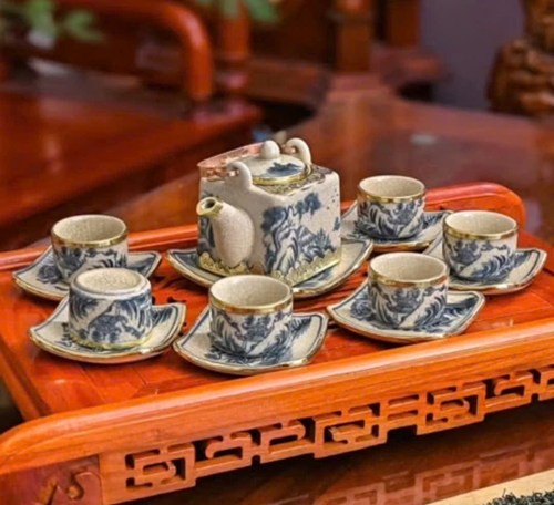 Bộ vuông rạn bọc đồng nhỏ