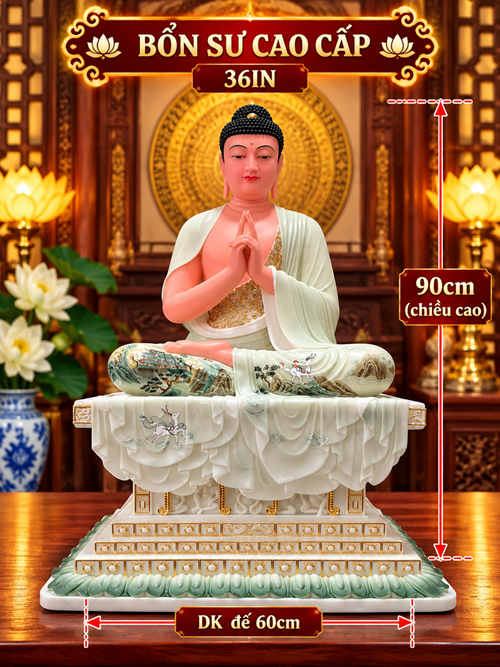 bổn sư cao cấp 36in - đá đài loan