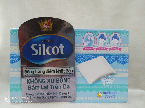 Bông trang điểm Silcot 82 miếng
