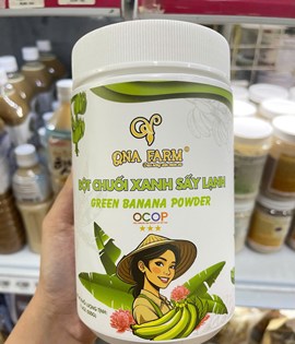 Bột chuối xanh 500g