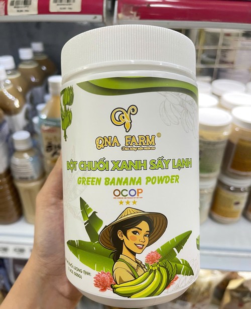Bột chuối xanh 500g