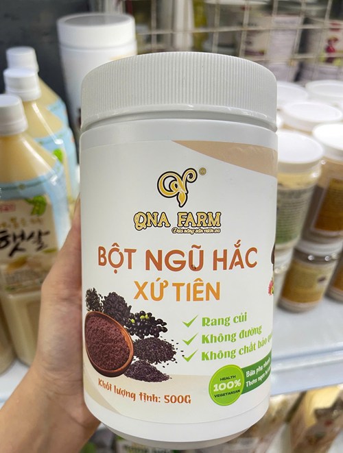 Bột ngũ hắc xứ tiên 500g