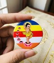cài áo phật đản cờ tròn