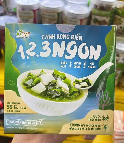 Canh rong biển 1.2.3 ngon