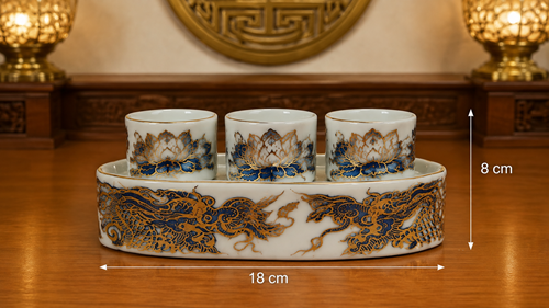 Kỷ 3 To Vàng Nổi Lam