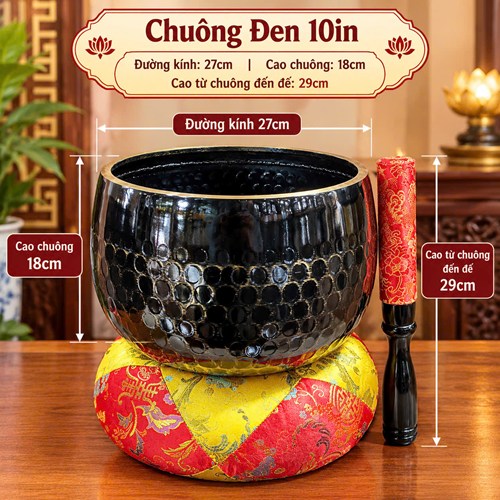 Chuông Đen Đài Loan 10in