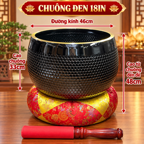 Chuông Đen Đài Loan 18in