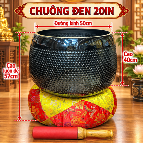 Chuông Đen Đài Loan 20in