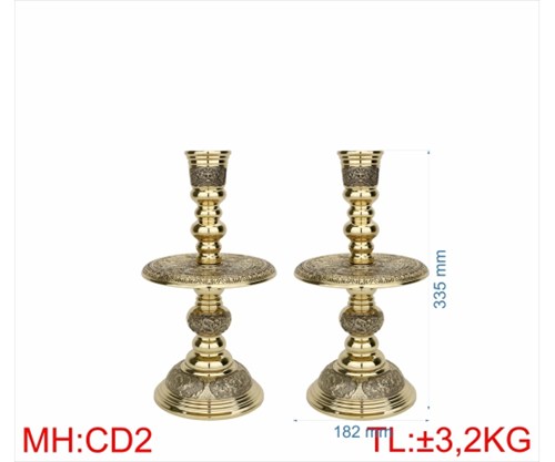 CHÂN ĐÈN CD2 - 34CM
