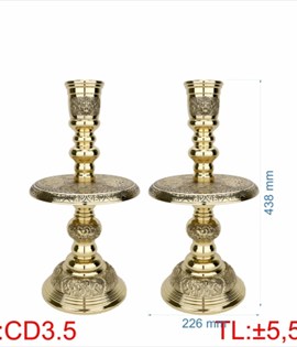 CHÂN ĐÈN CD3.5  - 44CM