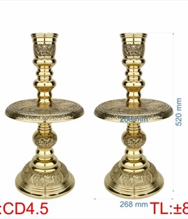 CHÂN ĐÈN CD4.5 - 52CM