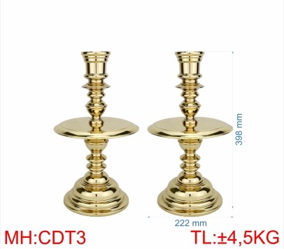 CHÂN ĐÈN TRƠN CDT3 -40CM