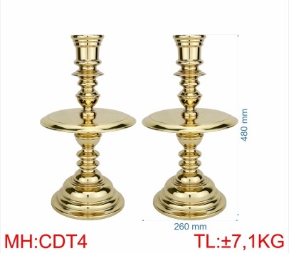 CHÂN ĐÈN TRƠN CDT4 - 48CM