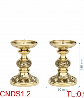 CHÂN NẾN ĐÀI SEN 12CM