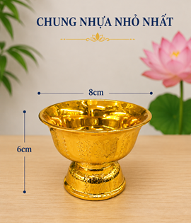 chung nhựa nhỏ nhất