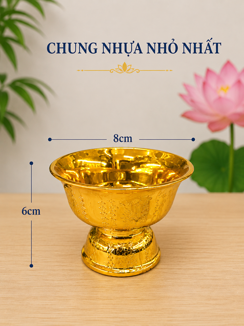 chung nhựa nhỏ nhất
