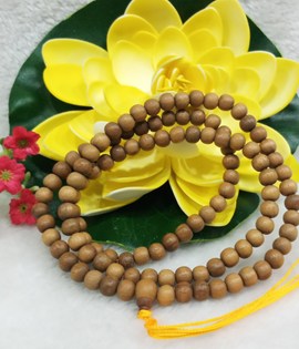 CHUỖI 108 HẠT GỖ DÂU 8 LI