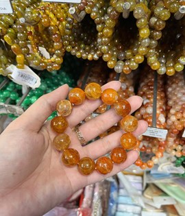 Chuỗi não bóng vàng 16 li