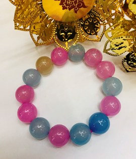 Chuỗi Não Ngọc Hồng 14li