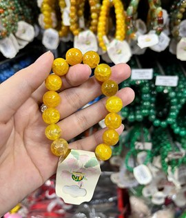 Chuỗi não nứt vàng 12 li