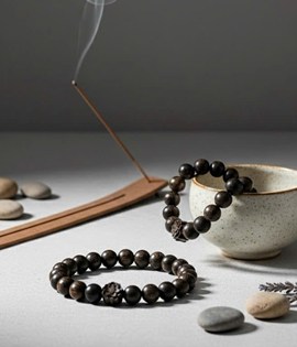 Chuỗi trầm sánh sen 10li