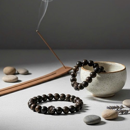 Chuỗi trầm sánh sen 10li