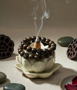 Chuỗi trầm sánh sen 14li