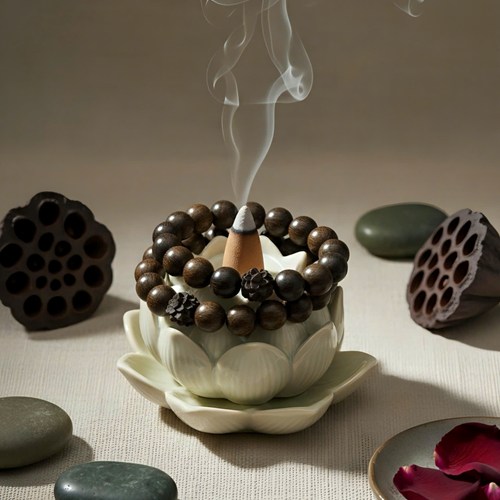 Chuỗi trầm sánh sen 14li