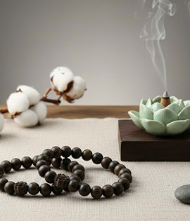 Chuỗi trầm sánh sen 8li